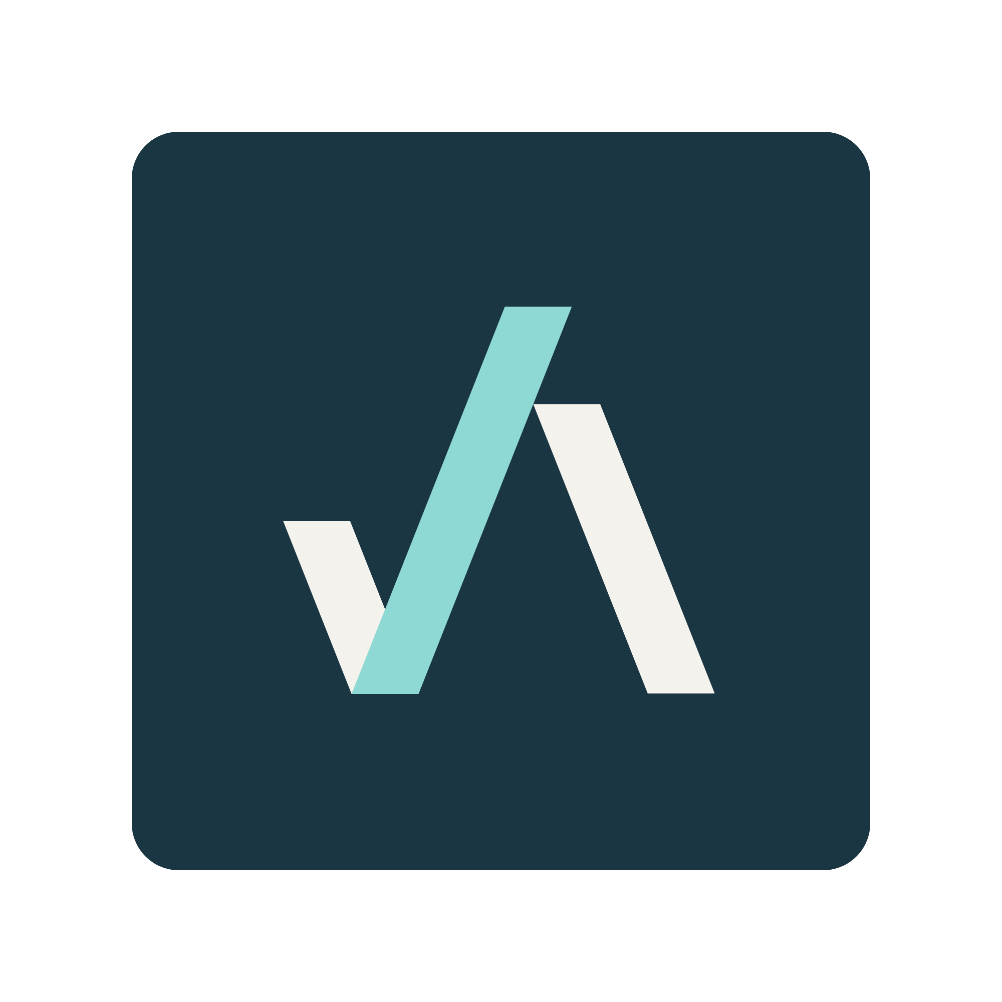 favicon-paper-mint on spruce